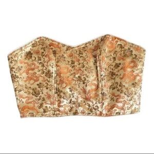 RARE Y2K 1999 Victoria’s Secret Asian Satin Corset (S)